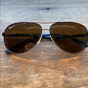 Ray Ban Polarized Aviator Sunglasses